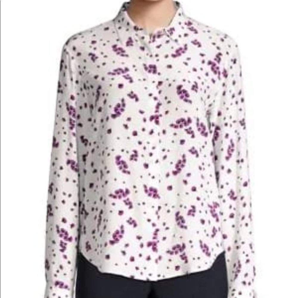 Donna Karen Silk Blouse